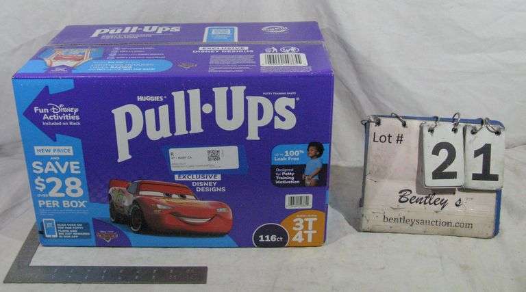 HUGGIES PULL-UPS  CARS - BOYS (116 COUNT)