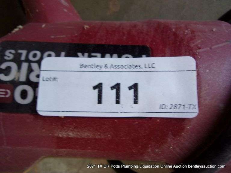 CHICAGO ELECTRIC RECIPROCATING SAW