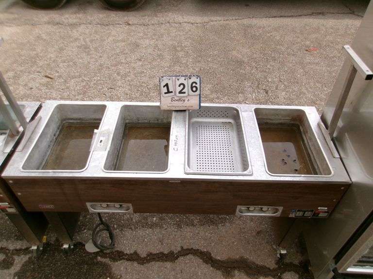 COMMERCIAL HOT FOOD TABLE