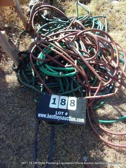 LOT: ASSORTED GARDEN HOSES