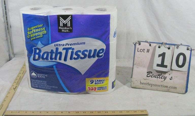9 ROLL PACK BATH TISSUE ULTRA PREMIUM