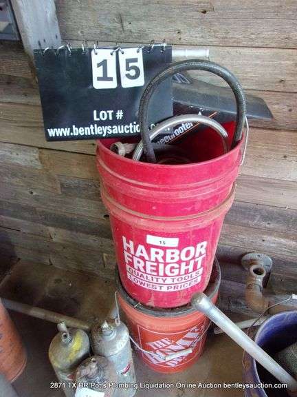LOT: (2) 5 GALLON BUCKETS W/ CONTENTS