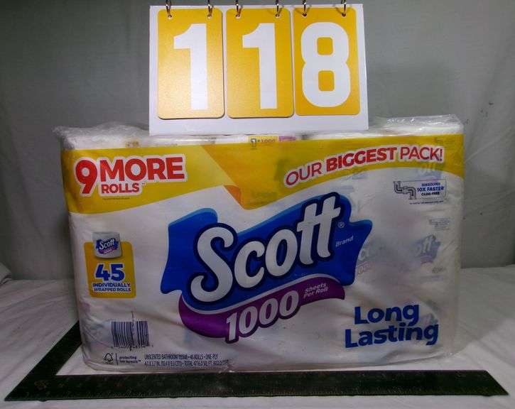 SCOTT BIG PACK OF TOILET PAPER