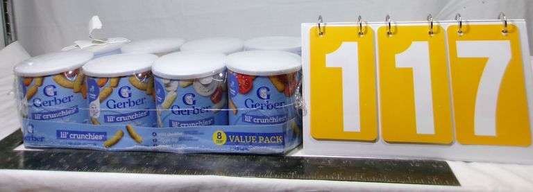 VALUE 8-PACK GERBER LIL CRUNCHIES