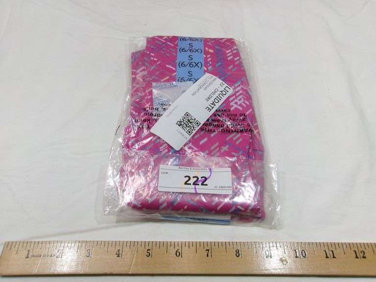 GIRLS' ACTIVE LEGGINS, SIZE S/6X