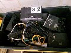 PALLET 2 TOTES W/ MISC. WIRE ITEMS