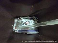 LOT: PLASTIC CONTAINER & BROWN TRASHCAN