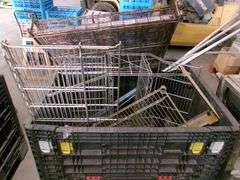 CRATE TABLE AND MISC. ITEMS, CONTENTS ONLY