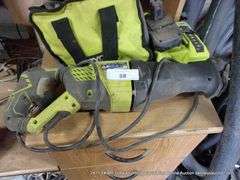 RYOBI SAWZALL  BATTERIES & CHARGER