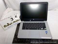 HP CHROME BOOK 14 INTEL INSIDE - MISSING SCREWS, NO CORD