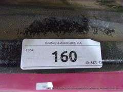 EMPTY BLACK TUB, (2) PLASTIC CONTAINERS: MISC, SEWER MACHINE, WATER KEYS