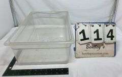 LARGE FOOD STORAGE CONTIANER, 3QTY