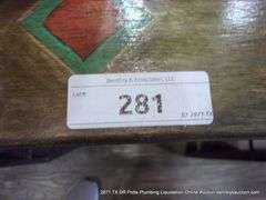 HANDMADE NATIVE AMERICAN DESIGN TABLE