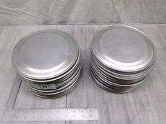 STACK OF 50 SMALL PIZZA PANS