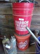 LOT: (2) 5 GALLON BUCKETS W/ CONTENTS