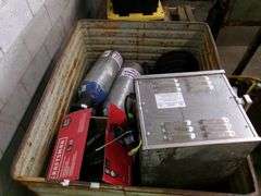 CRATE OF MISC. KITCHEN ITEMS, CONTENTS ONLY