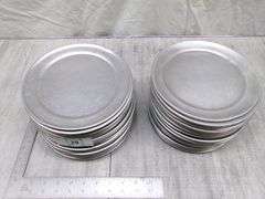 STACK OF 50 SMALL PIZZA PANS