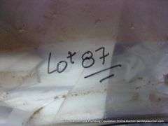 LOT: CONTENTS OF DESK & CONTENTS ON FLOOR