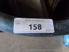 PLASTIC TUB: PIPE, HOUSE SIDING, WINDOW SHADE, ETC