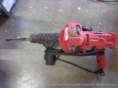 BAUER SELF FEEDING HANDHELD DRAIN CLEANER