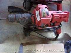 BAUER SELF FEEDING HANDHELD DRAIN CLEANER