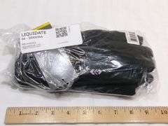 FREE COUNTRY WOMEN'S BLACK GLOVES, SIZE MEDIUM