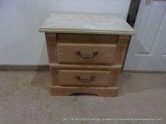 2-DRAWER BEDSIDE NIGHTSTAND