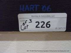 LOT (3): LIGHTING PAINTING ON VENEER WOOD, INDIAN LADY, NATIVE AMERICAN ON HORSE