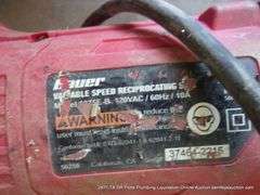 BAUER RECIPROCATING SAW