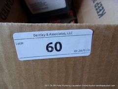 BOX: UNIVERSAL HIGH FLOW ROUGH, JIGSAW BLADES, ANGLE GRINDER PARTS, SCRAPER