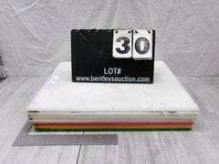 LARGE CUTTING BOARDS, QTY 7