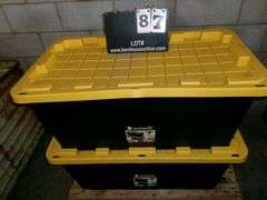 PALLET 2 TOTES W/ MISC. WIRE ITEMS