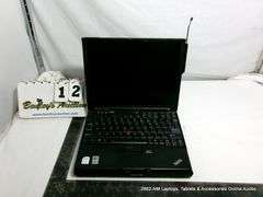 LENOVO THINK PAD X61S INTEL CENTRINO WINDOWS XP - NO CORD