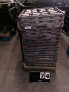 MUG STORAGE CRATE W/ COFFEE MUGS