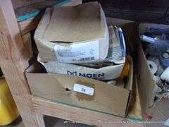 LOT: FAUCET PARTS AND MISC