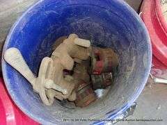 5 GALLON BUCKET RIDGID PIPE THREADING DIES