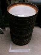 STACK OF LARGE STOVE DRUM COVERS, 50 QTY