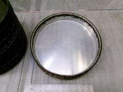 STACK OF LARGE STOVE DRUM COVERS, 34 QTY