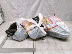 BAGS WITH ASSORTED POWER CORDS