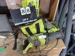 RYOBI SAWZALL  BATTERIES & CHARGER