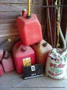 LOT: (3) PLASTIC GAS CANS - 5 GAL