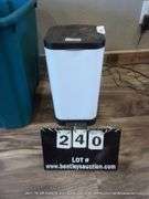 WHITE FLIP TOP CONTAINER