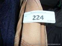 LOT: MENS JACKETS, BATH ROBE