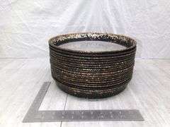 STACK OF LARGE STOVE DRUM COVERS, 18 QTY