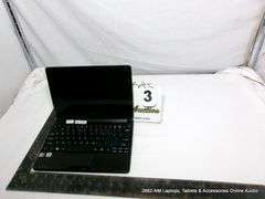 ACER ASPIRE ONE INTEL ATOM WINDOWS 7 STARTER - NO POWER CORD