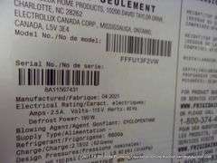 FRIGIDAIRE FREEZER MODEL: FFFU13F2VW - CLEAN