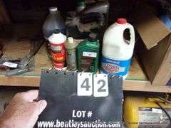 LOT: OILS, BRAKE FLUID, WINDSHIELD WASHER FLUID