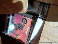 LOT: (2) BOXES OF CD'S AND DVD'S