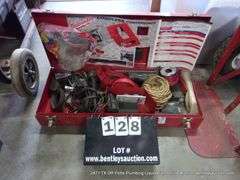 SAWZALL CASE W/ WIRES, ROPES, PULLEY, ETC - SAWZALL NOT INCLUDED