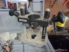 LOT: DREMEL - MISSING PIECES, DREMEL PLUNGER ROUTER ROTARY TOOL - MISSING PIECES